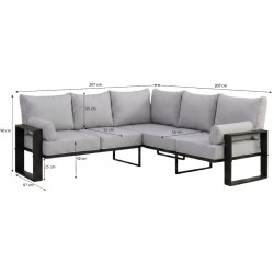 Narożnik Ogrodowy VERDINO | BeautySofa24.pl