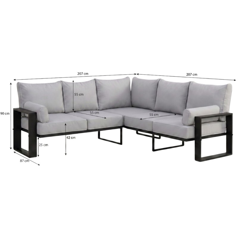 Narożnik Ogrodowy VERDINO | BeautySofa24.pl