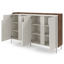 Komoda POSITIVO 180 cm – 4 Drzwi TIP-ON, Nowoczesna Komoda
