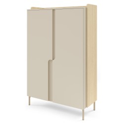 Komoda POSITIVO 100 cm – 2 drzwi, TIP-ON, nowoczesna komoda