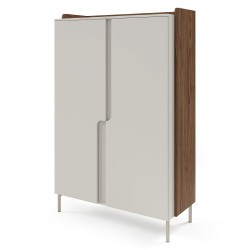 Komoda POSITIVO 100 cm – 2 drzwi, TIP-ON, nowoczesna komoda