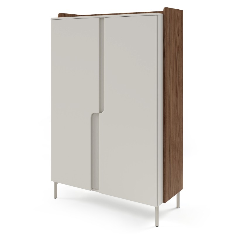 Komoda POSITIVO 100 cm – 2 drzwi, TIP-ON, nowoczesna komoda