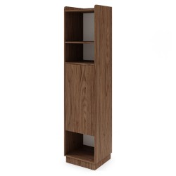 Regał POSITIVO z drzwiami 45 cm – system TIP-ON