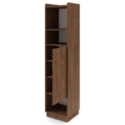 Regał POSITIVO z drzwiami 45 cm – system TIP-ON