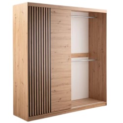 Szafa MADERO z lustrem i 2 szufladami 100/200/250 cm