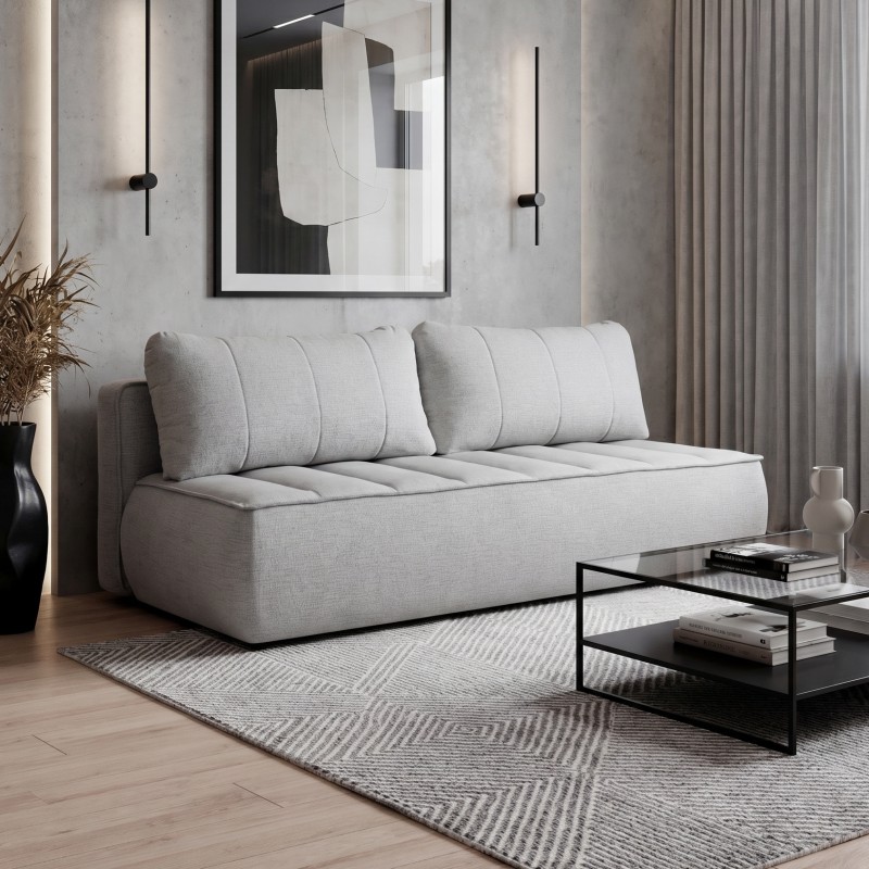 Sofa DORIS rozkładana 210 cm – funkcja spania DL i pojemnik
