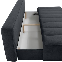 Sofa DORIS rozkładana 210 cm – funkcja spania DL i pojemnik