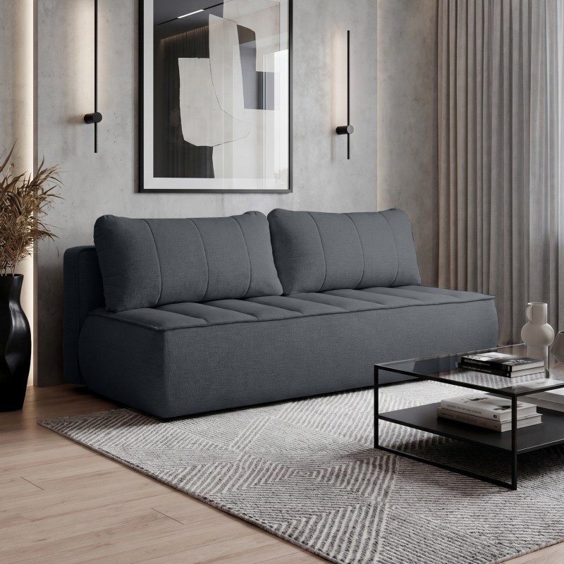 Sofa DORIS rozkładana 210 cm – funkcja spania DL i pojemnik