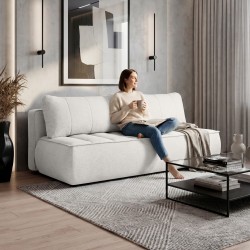 Sofa DORIS rozkładana 210 cm – funkcja spania DL i pojemnik