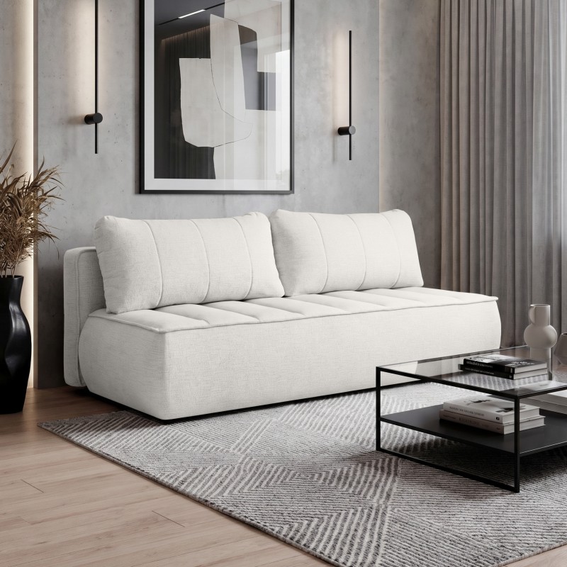 Sofa DORIS rozkładana 210 cm – funkcja spania DL i pojemnik