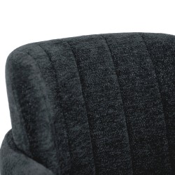 Krzesło VELTO z Podłokietnikami – Tkanina Raven