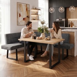 Narożnik kuchenny CRESTO – ławka narożna do jadalni