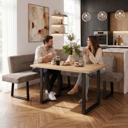 Narożnik kuchenny CRESTO – ławka narożna do jadalni