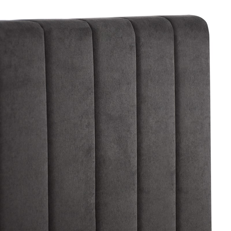 Łóżko MELVIO z pojemnikiem 160x200 / 180x200 – tapicerowane