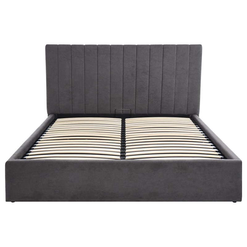 Łóżko MELVIO z pojemnikiem 160x200 / 180x200 – tapicerowane