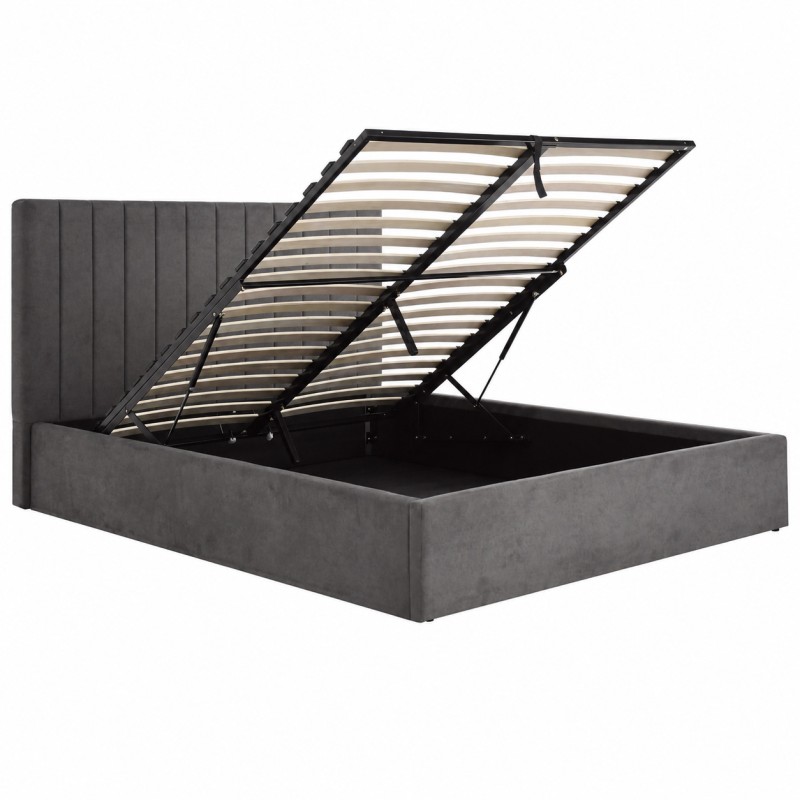 Łóżko MELVIO z pojemnikiem 160x200 / 180x200 – tapicerowane
