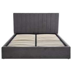 Łóżko MELVIO z pojemnikiem 160x200 / 180x200 – tapicerowane