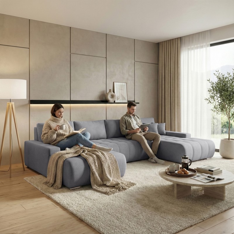 Narożnik do salonu DRACO U | BeautySofa24.pl