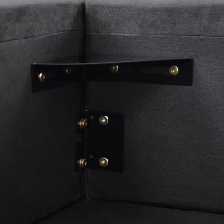 Łóżko MELVIO 90x200 z pojemnikiem – tapicerowane Velvet Grey