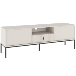 Szafka RTV MARVELLO Kaszmir – Ryflowany Front MDF