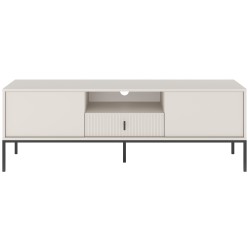 Szafka RTV MARVELLO Kaszmir – Ryflowany Front MDF