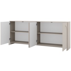 Komoda AMARO 4D Kaszmir – z Frezowanymi Frontami