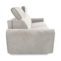 Sofa PAVARTI z funkcją spania – włoski automat, materac PU 10 cm