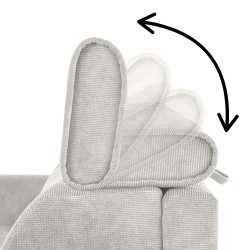 Sofa PAVARTI z funkcją spania – włoski automat, materac PU 10 cm