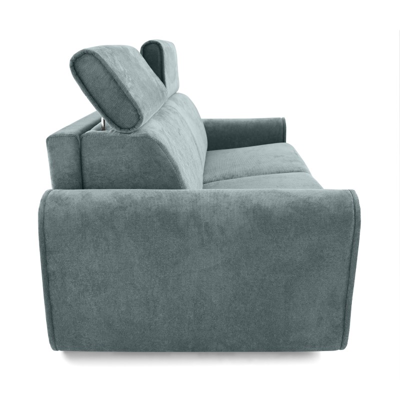 Sofa PAVARTI z funkcją spania – włoski automat, materac PU 10 cm