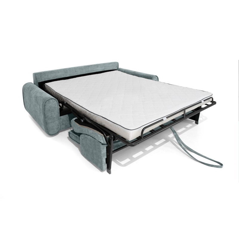 Sofa PAVARTI z funkcją spania – włoski automat, materac PU 10 cm