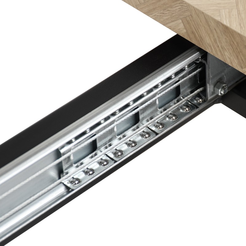 Stół AXIS 160–240 cm – Rozkładany Stół z Metalowym Stelażem
