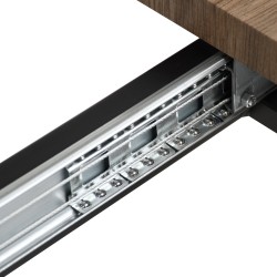 Stół AXIS 160–240 cm – Rozkładany Stół z Metalowym Stelażem