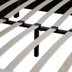 Łóżko tapicerowane MANE 160x200 cm – bez pojemnika, CLOUD 83