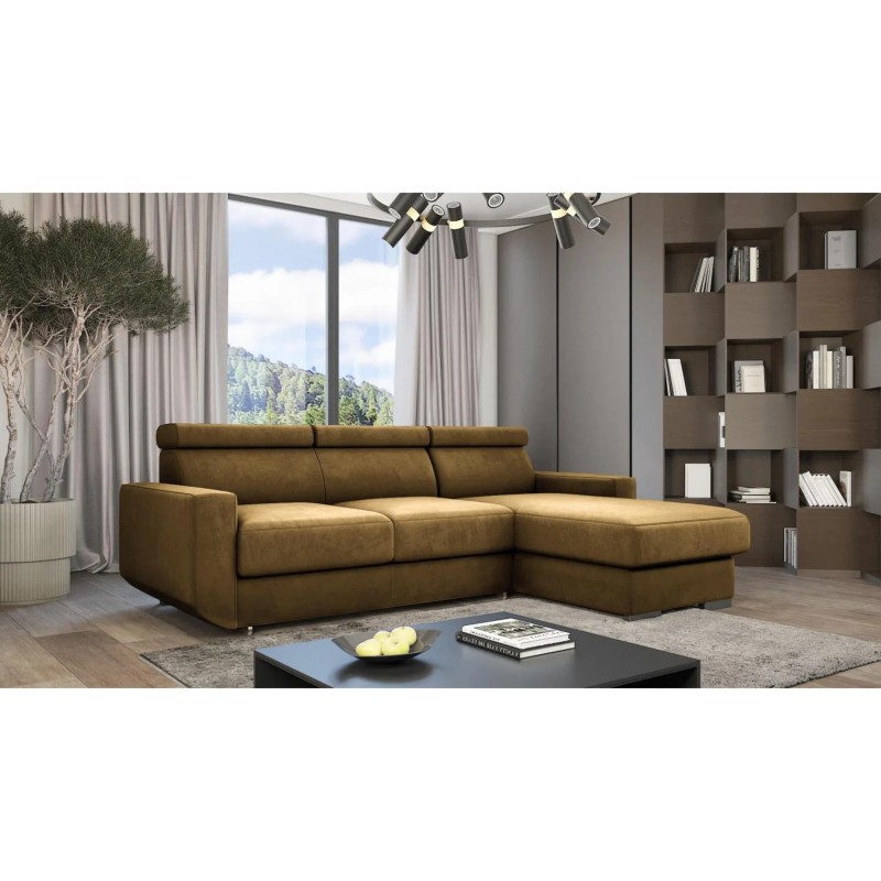 Narożnik z funkcją spania BONNY🛋️ BeautySofa24.pl