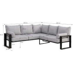 Narożnik Ogrodowy VERDINO | BeautySofa24.pl