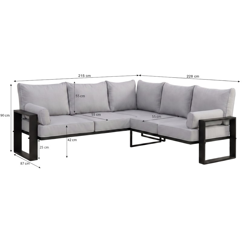 Narożnik Ogrodowy VERDINO | BeautySofa24.pl