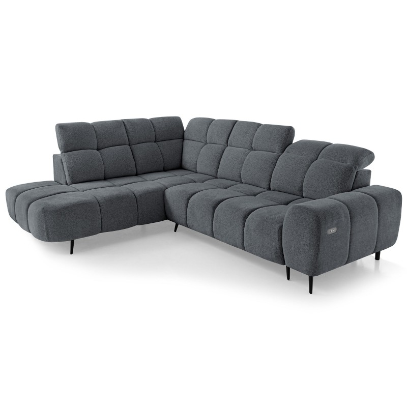 Narożnik SENZO 275x225 cm – Regulowane Siedzisko i Zagłówki