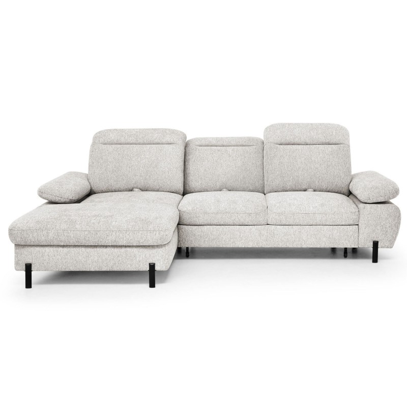 Narożnik SORA MINI 285x190 cm – Funkcja Spania, Pojemnik