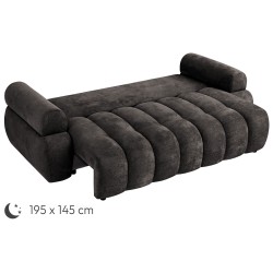 Sofa MAVI 255 cm z funkcją spania 195x145 cm – DL, Bonell, HR