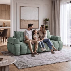 Sofa MAVI 255 cm z funkcją spania 195x145 cm – DL, Bonell, HR