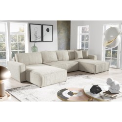 Narożnik z funkcją spania PARYS U ❤︎ BeautySofa24.pl