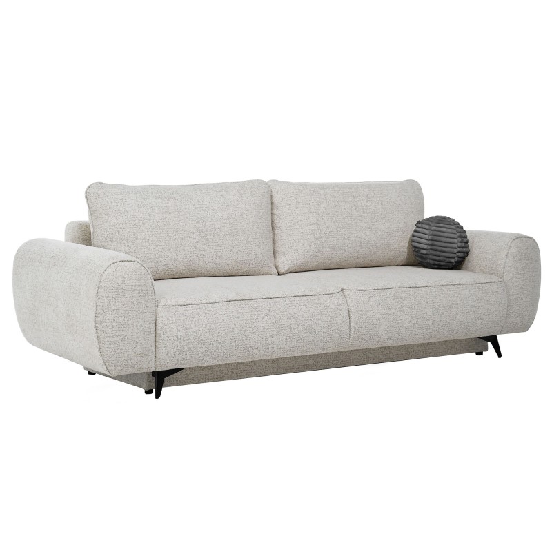 Sofa VITO 256 cm z funkcją spania i pojemnikiem | 200×144 cm