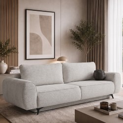 Sofa VITO 256 cm z funkcją spania i pojemnikiem | 200×144 cm