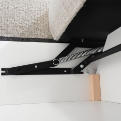 Sofa VITO 256 cm z funkcją spania i pojemnikiem | 200×144 cm