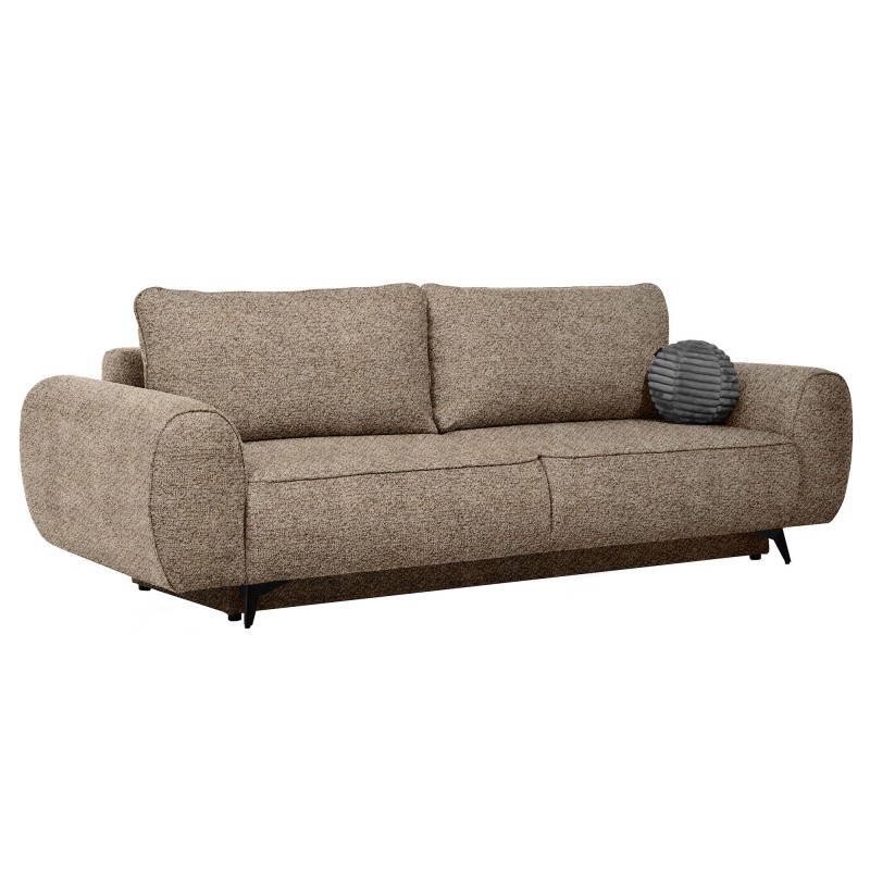Sofa VITO 256 cm z funkcją spania i pojemnikiem | 200×144 cm