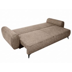 Sofa VITO 256 cm z funkcją spania i pojemnikiem | 200×144 cm