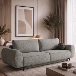 Sofa VITO 256 cm z funkcją spania i pojemnikiem | 200×144 cm