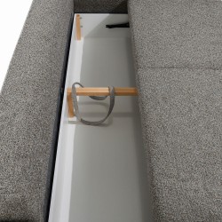 Sofa VITO 256 cm z funkcją spania i pojemnikiem | 200×144 cm