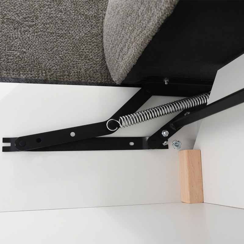 Sofa VITO 256 cm z funkcją spania i pojemnikiem | 200×144 cm
