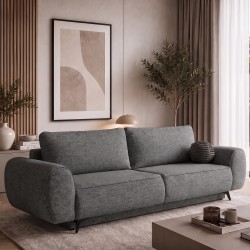 Sofa VITO 256 cm z funkcją spania i pojemnikiem | 200×144 cm